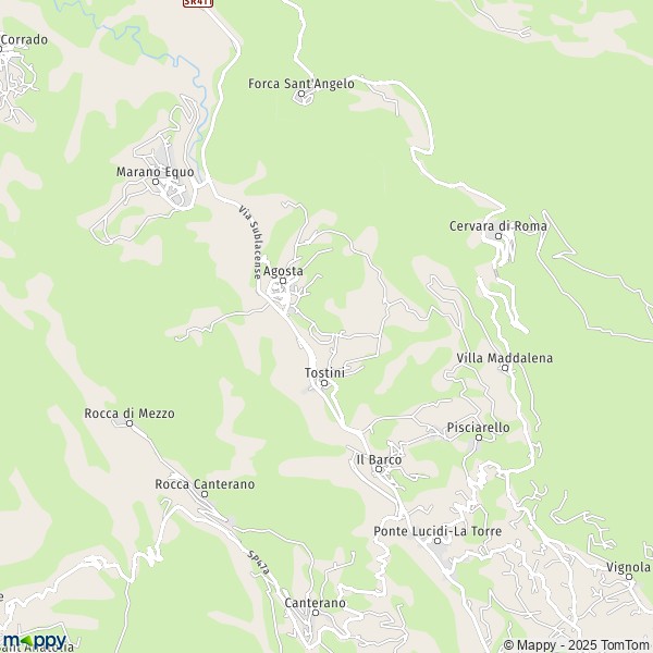 La carte pour la ville de Agosta 00020