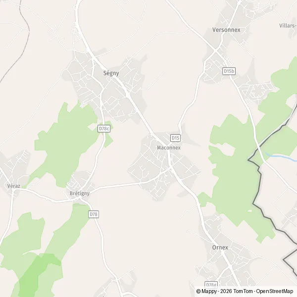 Plan Le Lion : carte de Le Lion, 01210 Ornex et infos pratiques