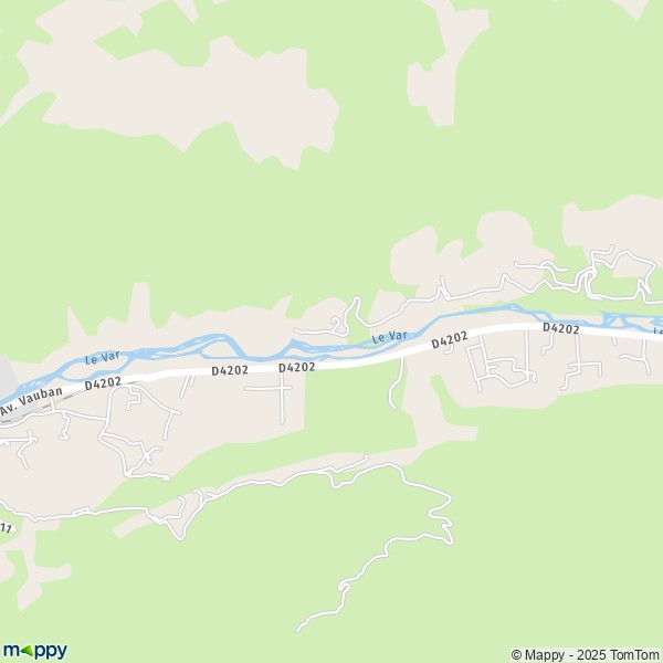 Carte Lac Premier, 04530 Saint-Paul-sur-Ubaye