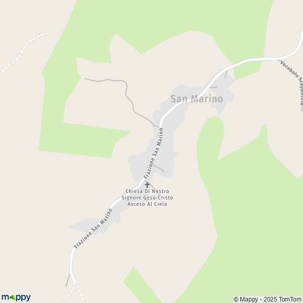 Carte San Marino, 05010 San Venanzo