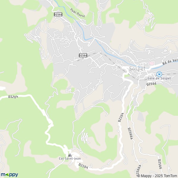 Carte Roccas, 06380 Sospel