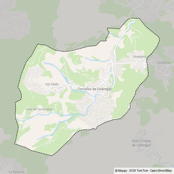 Plan Torrelles de Llobregat : carte de Torrelles de Llobregat (08629 ...