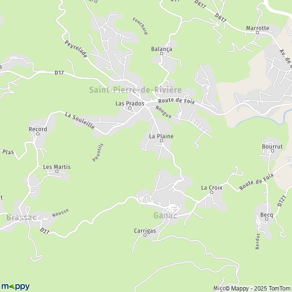 Carte Majoural, 09000 Ganac