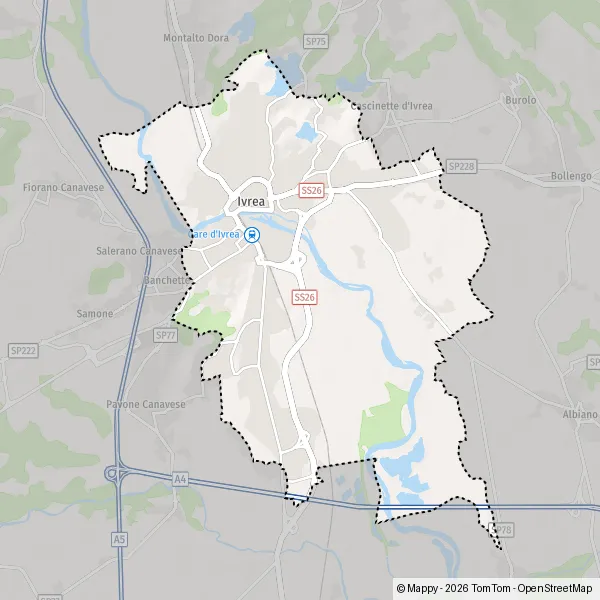 Plan Ivrée : carte de Ivrée (10015) et infos pratiques