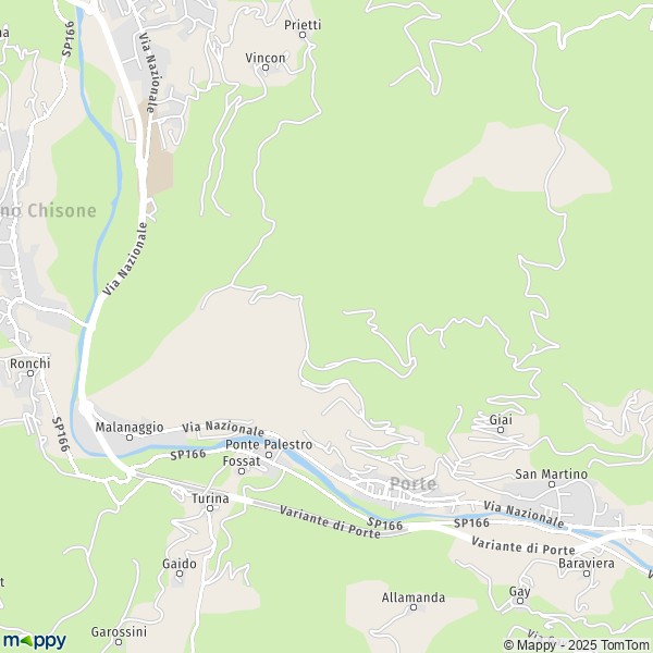La carte pour la ville de Porte 10060