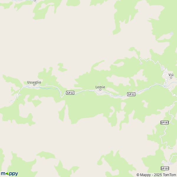 La carte pour la ville de Lemie 10070