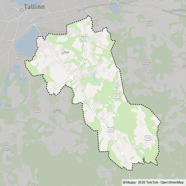 Plan Rae vald : carte de Rae vald (10112) et infos pratiques