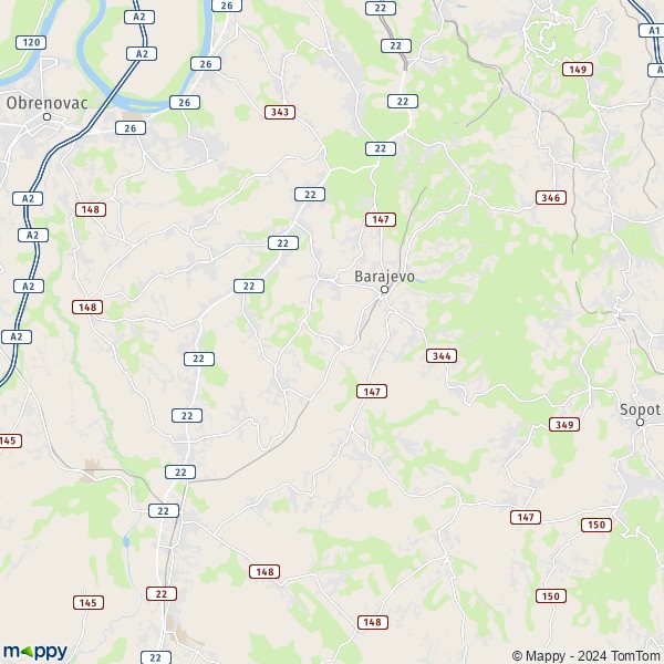 Plan Barajevo Carte De Barajevo 11253 Et Infos Pratiques