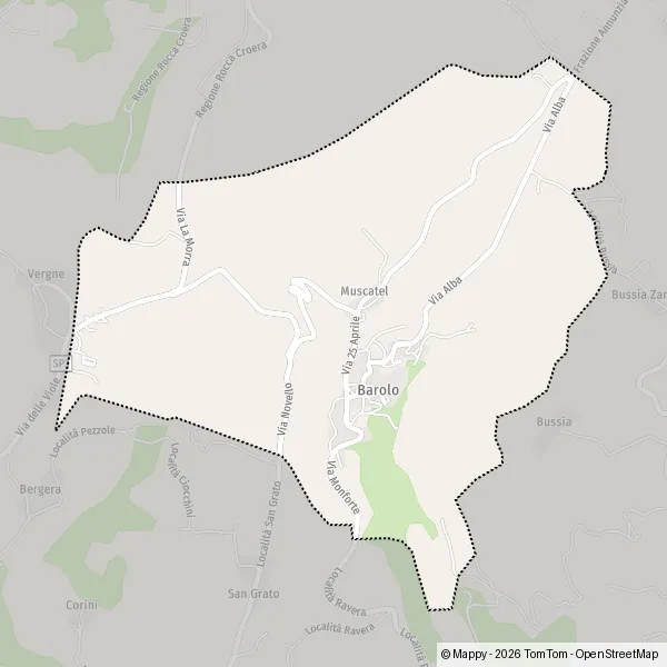 Plan Barolo : carte de Barolo (12060) et infos pratiques