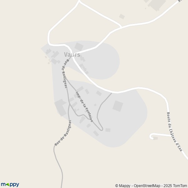 Carte Vaurs, 12140 Saint-Hippolyte