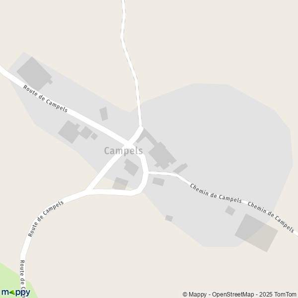 Carte Campels, 12330 Marcillac-Vallon