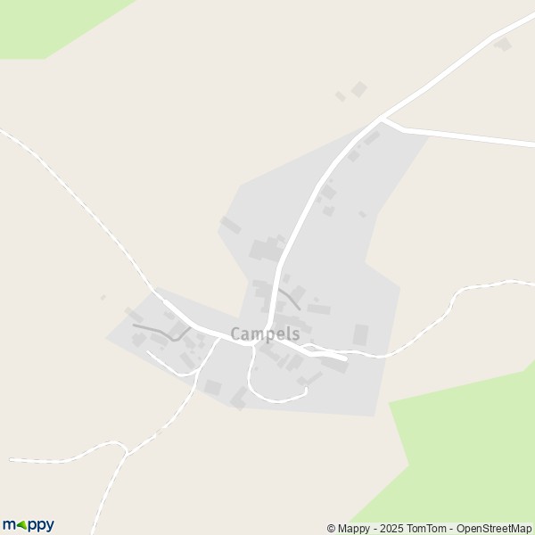 Carte Campels, 12440 La Salvetat-Peyralès