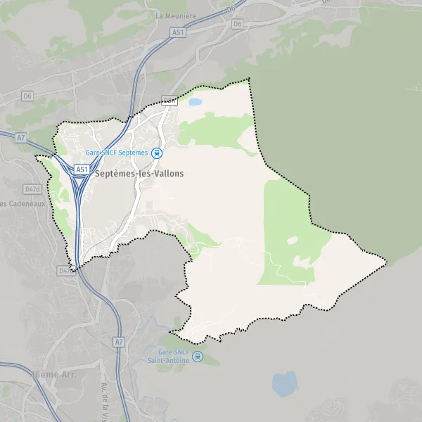 Plan Septemes Les Vallons Carte De Septemes Les Vallons 13240 Et Infos Pratiques