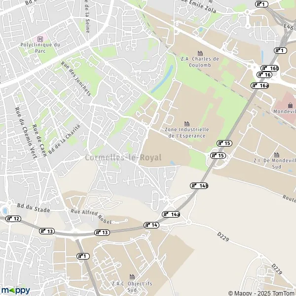 Plan Cormelles Le Royal Carte De Cormelles Le Royal 14123 Et Infos Pratiques