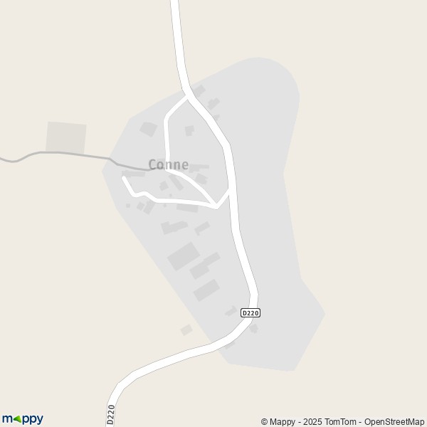 Carte Conne, 15290 Saint-Saury