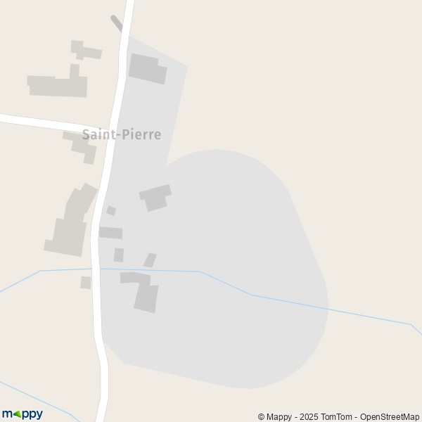 Carte Saint-Pierre, 17130 Corignac