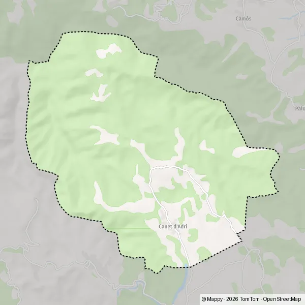 Plan Canet d'Adri : carte de Canet d'Adri (17199) et infos pratiques