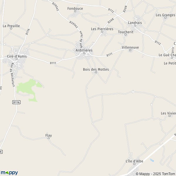 Carte Z.A. L'Ormeau, 17470 Aulnay