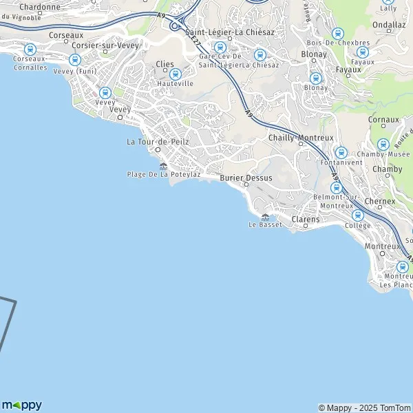Plan La TourdePeilz carte de La TourdePeilz (1800) et infos pratiques