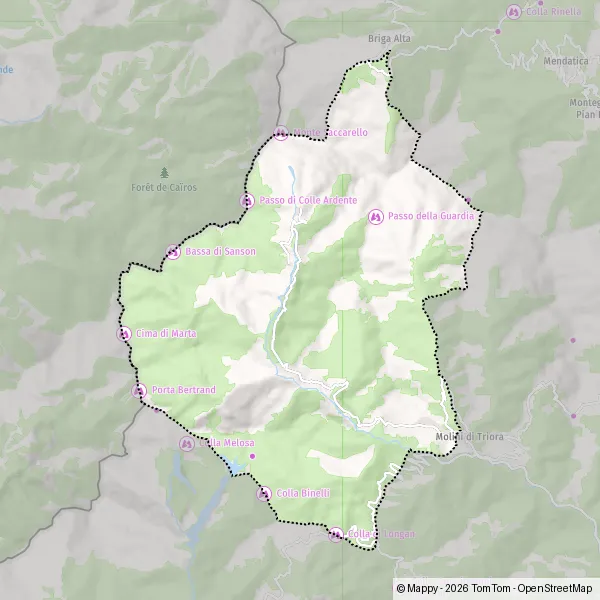 Plan Triora : carte de Triora (18010) et infos pratiques - Mappy