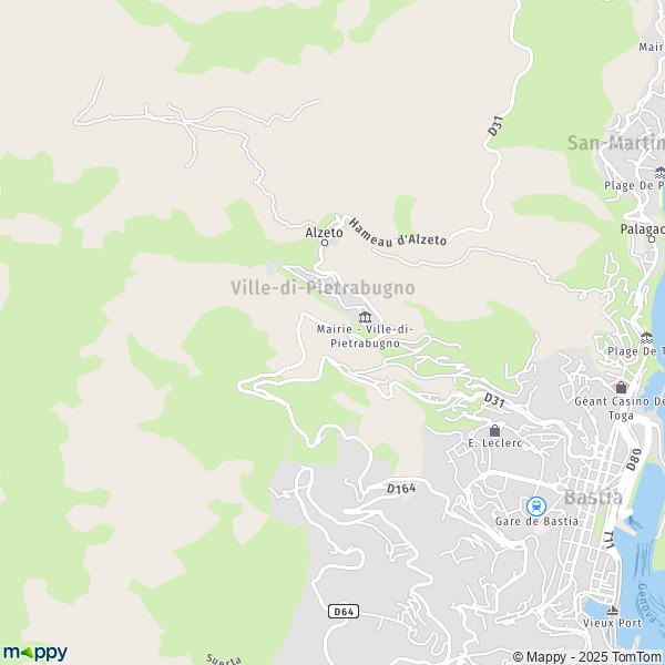 Carte Astima, 20200 Ville-di-Pietrabugno