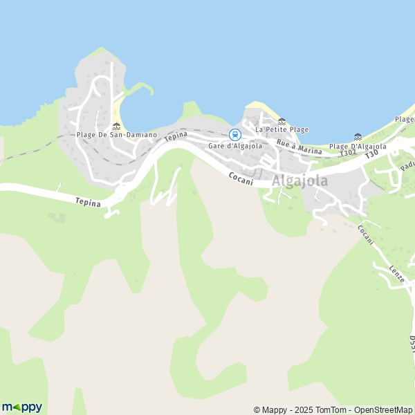 Plan algajola carte algajola  20220  infos pratiques