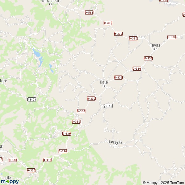 La carte pour la ville de Kale 20570