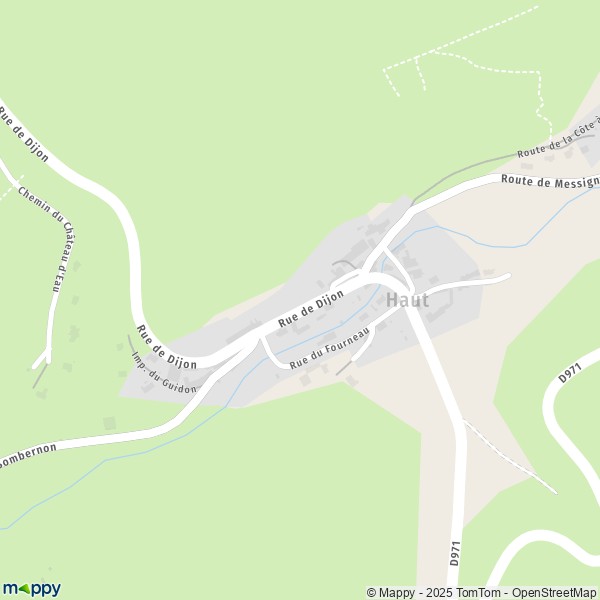 Carte Haut, 21121 Val-Suzon