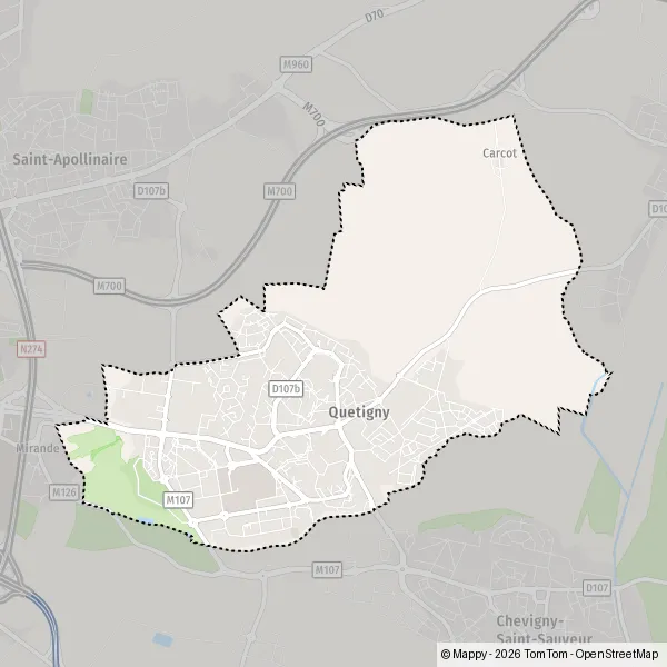 Plan Quetigny Carte De Quetigny Et Infos Pratiques