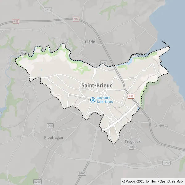 Plan Saint Brieuc Carte De Saint Brieuc 22000 Et Infos Pratiques