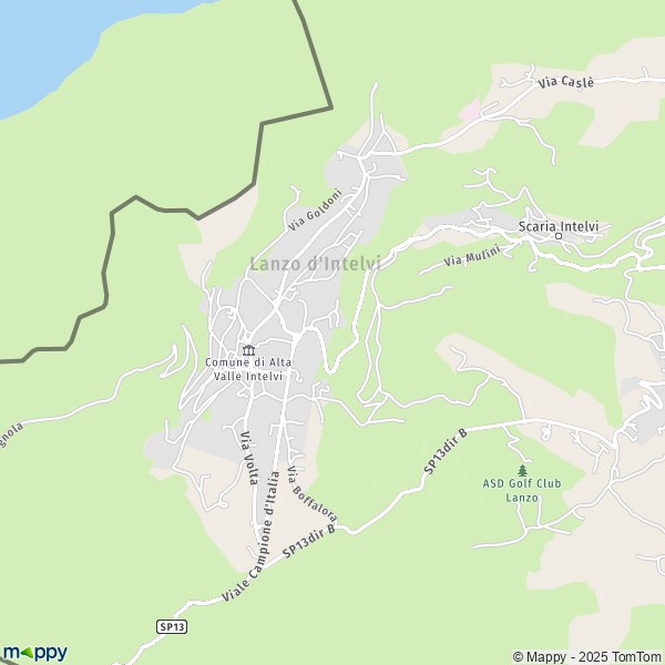 Carte Lanzo d'Intelvi, 22024 Alta Valle Intelvi