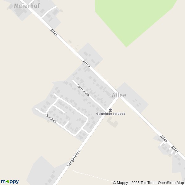 Carte Allee, 22941 Jersbek