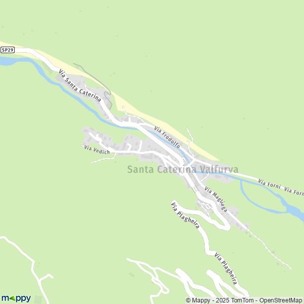 Carte Santa Caterina Valfurva, 23030 Valfurva