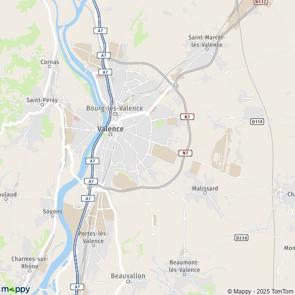 plan-valence-carte-de-valence-26000-et-infos-pratiques