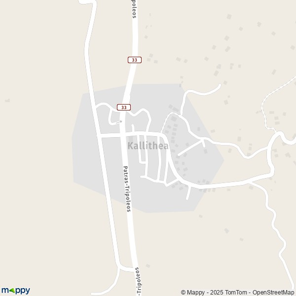 Carte Kallithea, 265 00 Patras