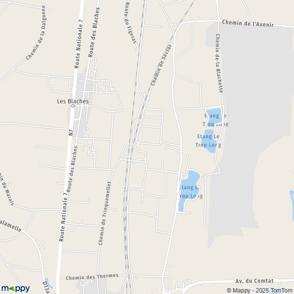Carte Serres de Pierrelatte, 26700 Pierrelatte