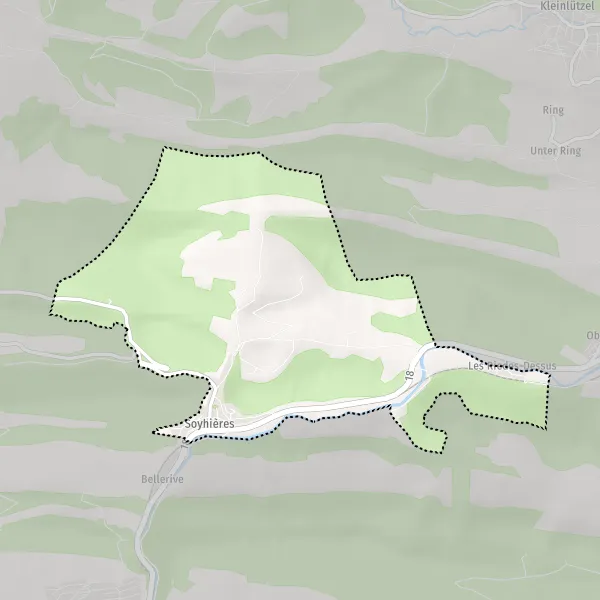 Plan Soyhières carte de Soyhières (2805) et infos pratiques