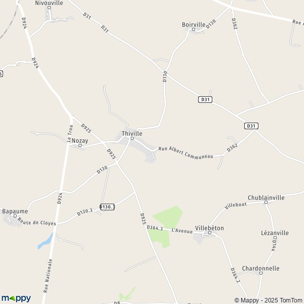 Carte Froide Terre, 28200 Thiville