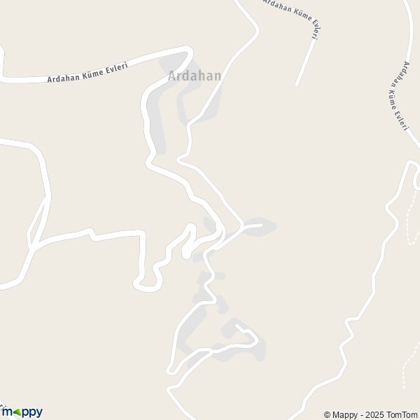 Carte Ardahan, 28300 Bulancak