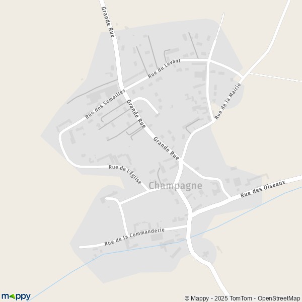 Carte Champagne, 28410 Goussainville