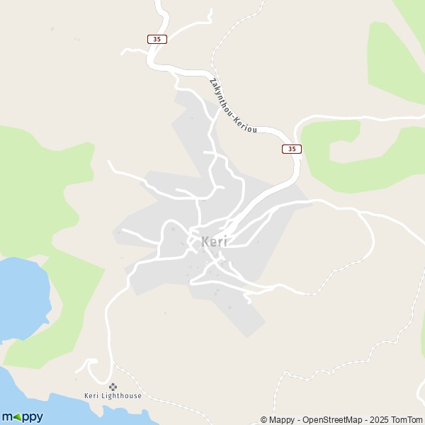 Carte Keri, 290 92 Zante