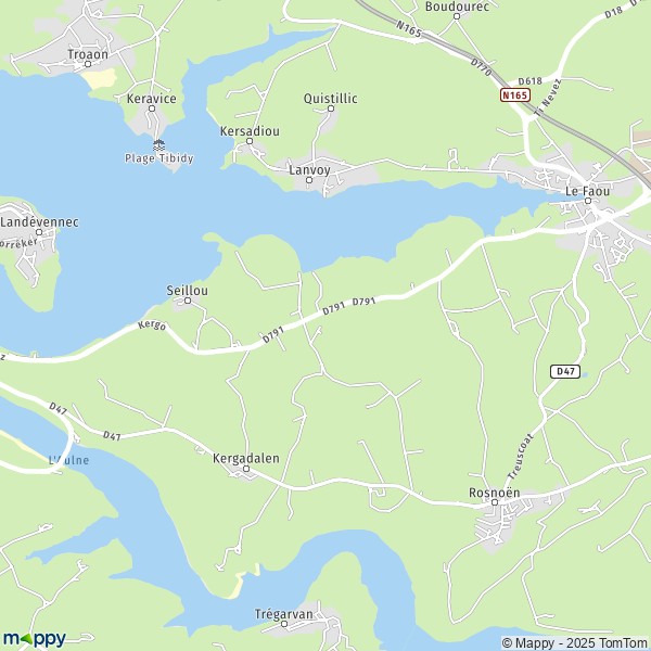 Carte Parc Aéroportuaire, 29600 Morlaix