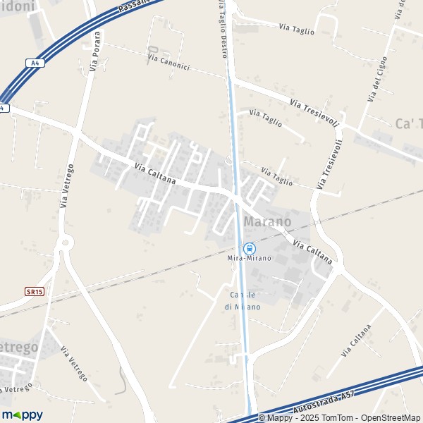 Carte Marano, 30034 Mira