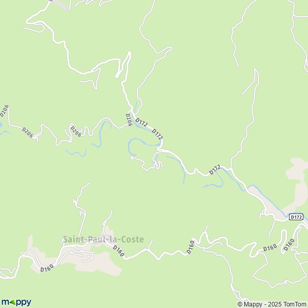 Carte Le Martinet, 30480 Saint-Paul-la-Coste