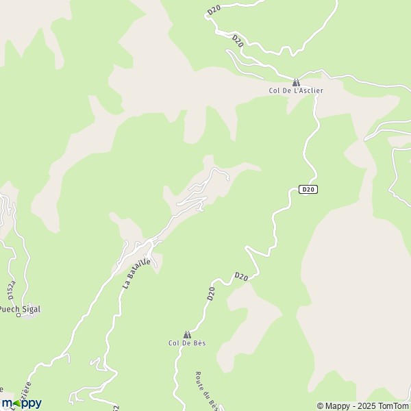 Carte Valnière, 30570 Val-d'Aigoual