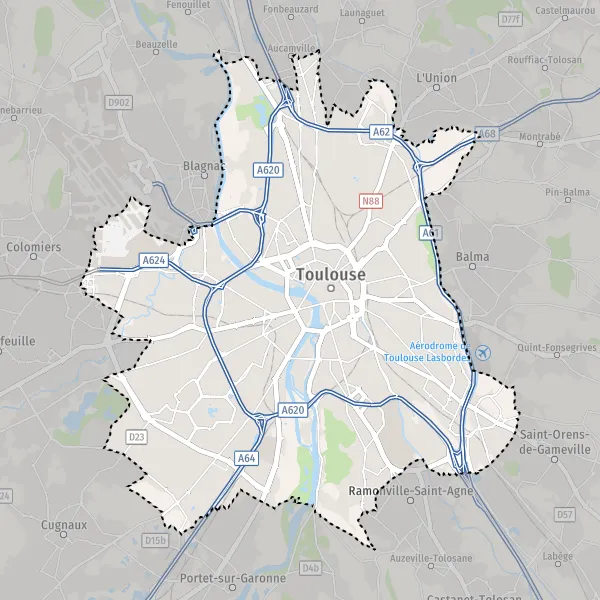 Plan Les Minimes : carte de Les Minimes (31000) et infos pratiques