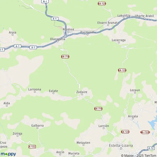 Plan Améscoa Baja carte de Améscoa Baja (31272) et infos pratiques