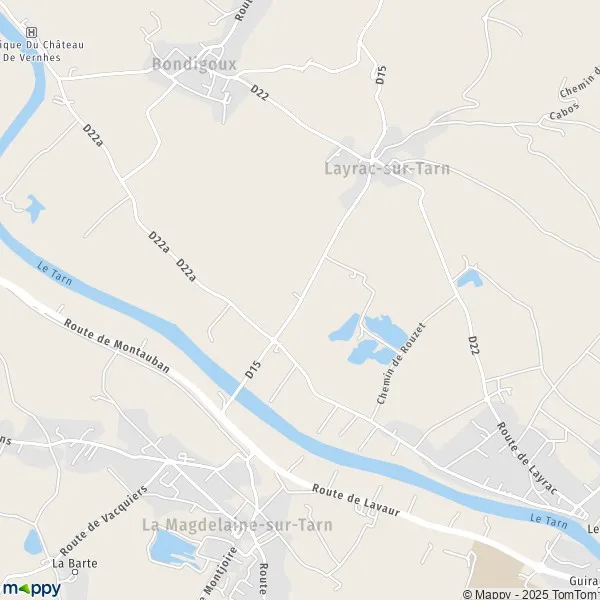 Carte Les Ormes, 31340 Layrac-sur-Tarn