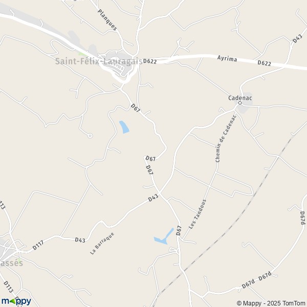 Carte Milhès, 31540 Saint-Félix-Lauragais