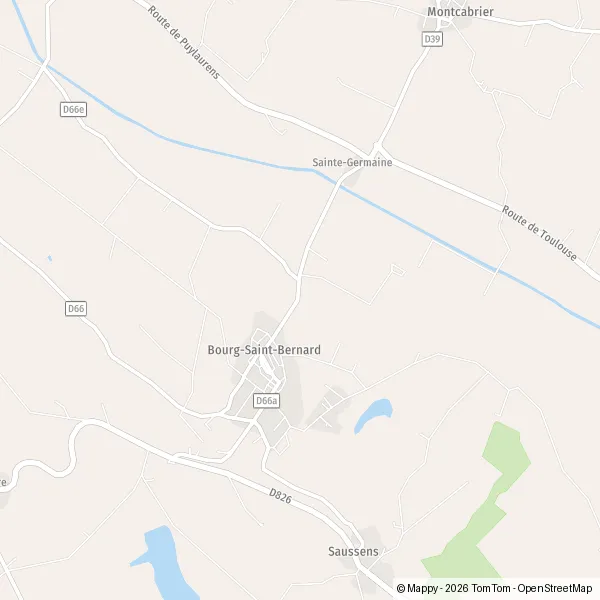 Plan La Côte : carte de La Côte, 31570 Bourg-Saint-Bernard et infos ...